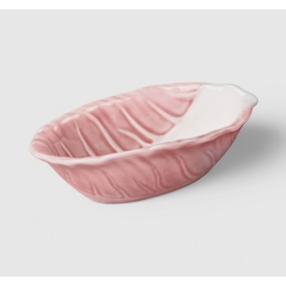 Threshold Radicchio Stoneware Dip Bowl Pink & White Cabbage Lettuce Spring 2026